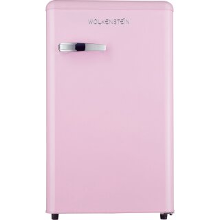 Wolkenstein KS 95 RT SP *EEK:E* Retro-Tisch-Kühlschrank mit Gefrierfach - pink