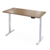 Schreibtisch mit elektrischer Höhenverstellung 140/160 x 70 cm