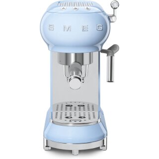 SMEG ECF01PBEU , 50`s Espresso-Kaffeemasch. Pastellblau