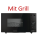 Gorenje MO 235 SYB Stand-Mikrowelle mit Grill - schwarz